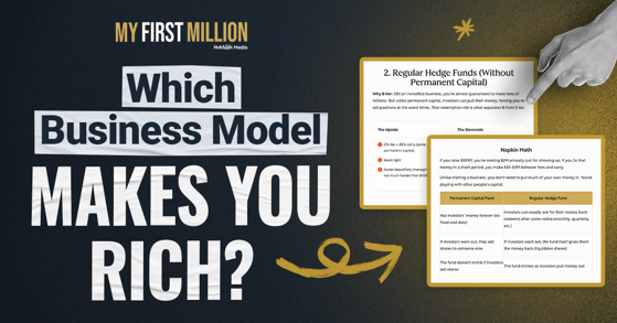 Which business model makes you rich?