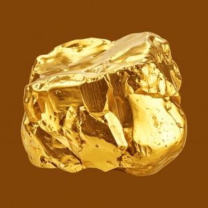 A gold nugget