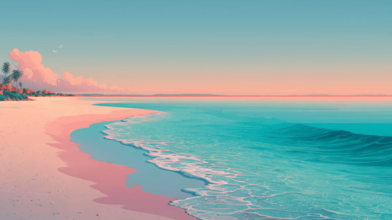 A beach