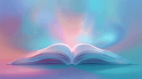 An open book 