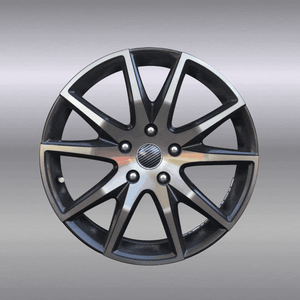 A metal wheel rolling on a silver background