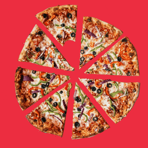 A pizza