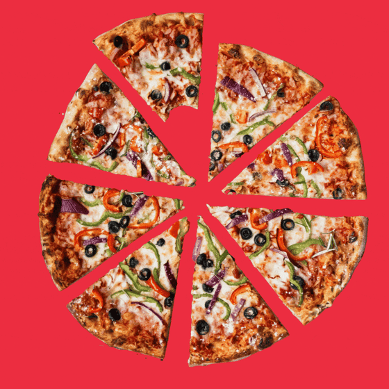 A pizza