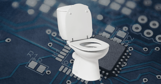 A toilet