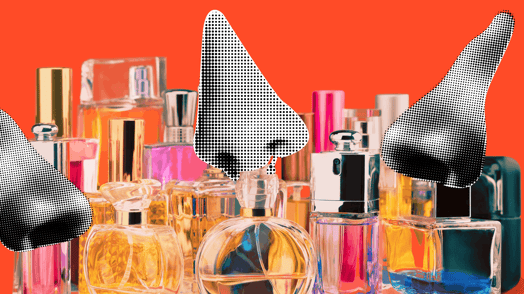 Noses and perfrume bottles 