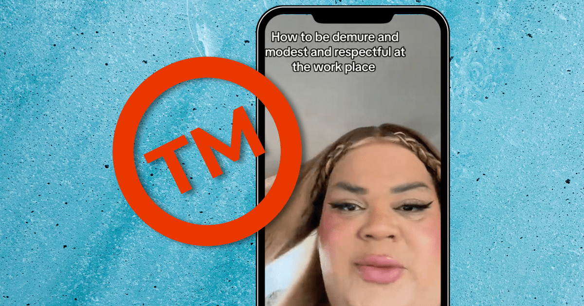 Can you trademark a TikTok meme?