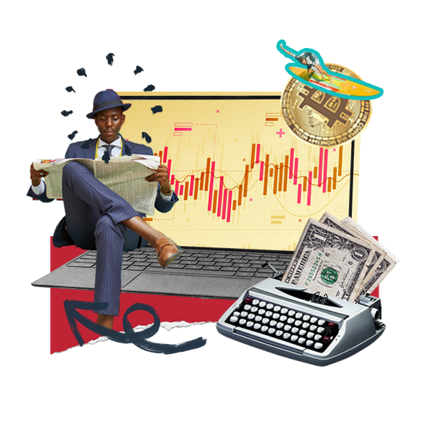 Typewriter printing money