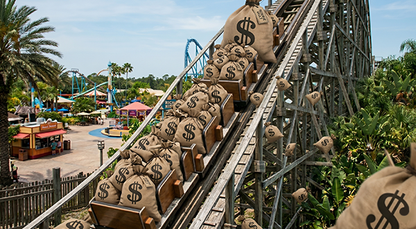 The twisty economics of amusement parks