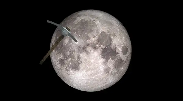 The race to mine the moon is taking off — even though no one's sure if it's  possible
