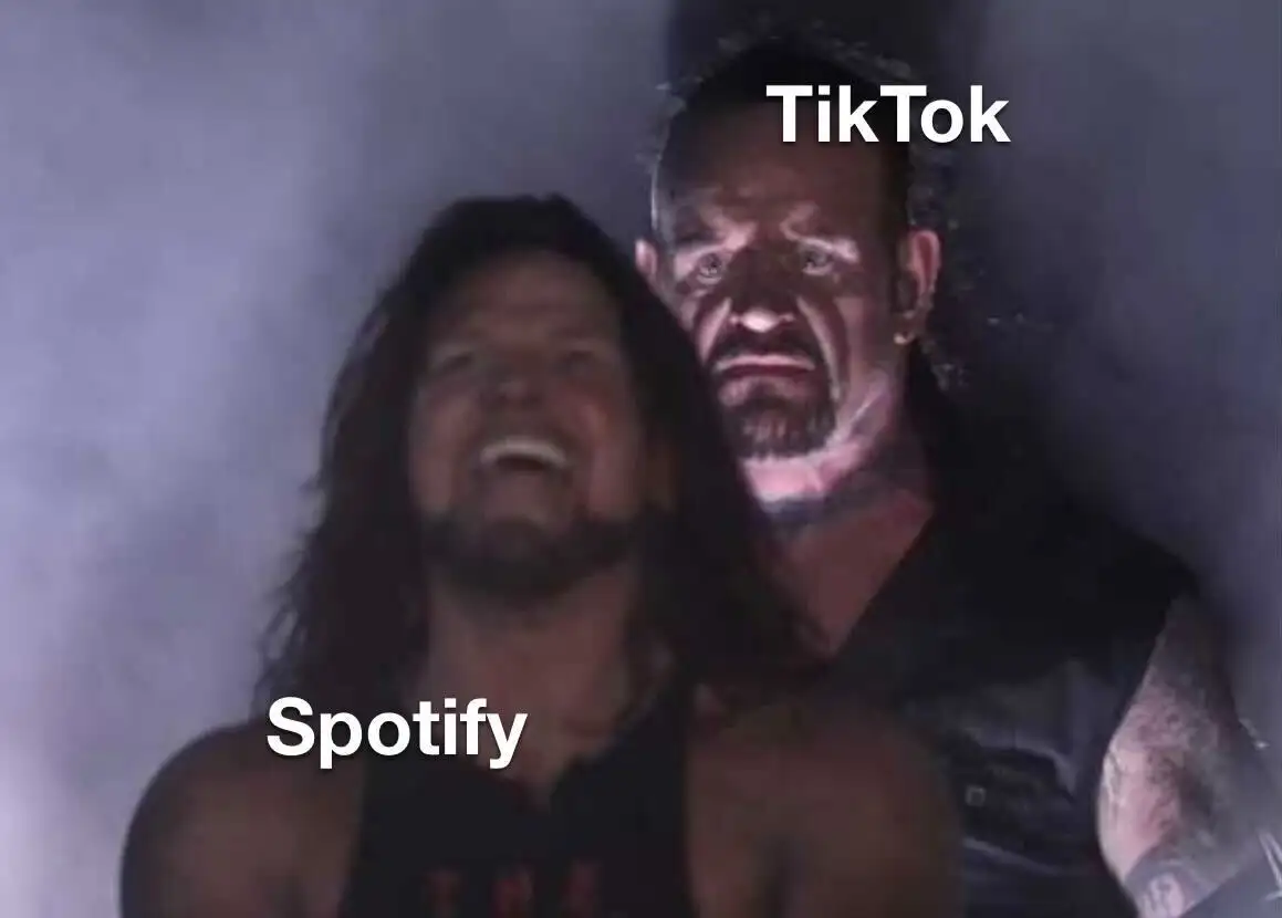 La próxima víctima de TikTok podría ser Spotify. He aquí por qué