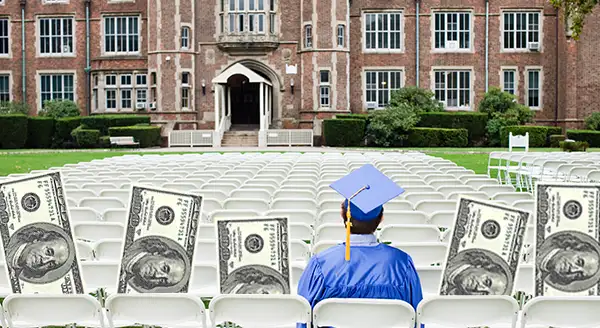 Thumbnail of Higher education meets high finance - The Hustle